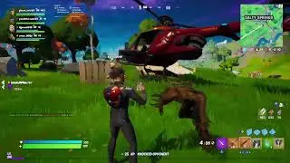TONY STARK first win on squads with some random players-(Fortnite Battle Royale)