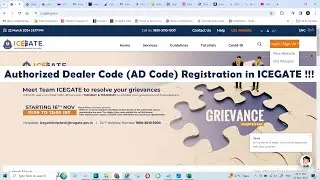 Authorized Dealer Code (AD-Code) Registration in ICEGATE !!!