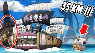 One Piece - SIZE of All Ships and MORE Size Comparison ! ! !