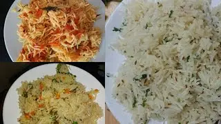 3 Pulao Recipes | Veg Pulao Recipes | Jeera Tomato Veg Pulao | RITHEHAS KITCHEN
