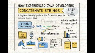 How Experienced Java Developers Concatenate Strings Without Writing Messy Code | Java Tutorial