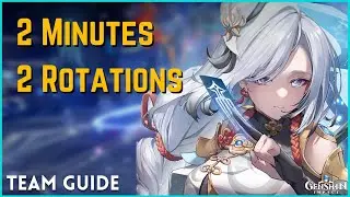 Genshin Impact - Shenhe Team Rotations