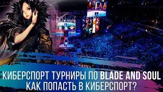Киберспорт турниры по Blade and Soul. Как попасть в киберспорт?