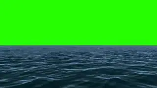 green screen water ocean lake