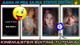 Aana hi pda sajna status editing/Beatsync status editing tutorial/Bin Tere Sanam status editing