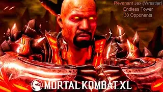 Mortal Kombat XL - Revenant Jax (Wrestler) Endless Tower