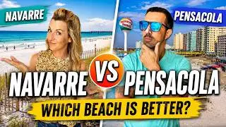 FLORIDA BEACH Living | Navarre Beach vs Pensacola Beach