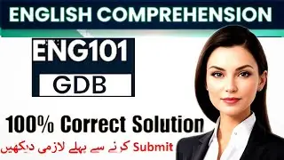 ENG101 GDB Solution |Spring 2024|100% Correct | ENG101 GDB Solved |ENG101 GDB Solution ✨