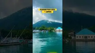 Pulau indah di Lampung “Sebesi” #shorts #video #travel #fyp #foryou #beach #viral #viralvideo #fypシ