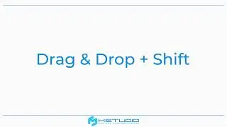 Drag&Drop 3D Model with SHIFT key