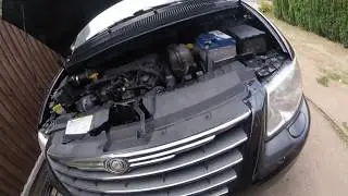 Where is the airbag chrysler voyager sensor / Где находится датчик Airbag chrysler voyager
