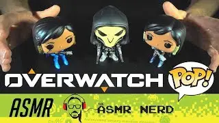 ASMR WHISPER | Overwatch Funko Pop! Unboxing ft. Reaper & Titanium Pharah