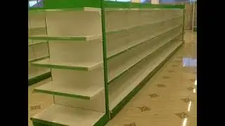Market üçün orta və divar vitrtinləri yenidir