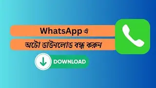 WhatsApp অটো ডাউনলোড বন্ধ করুন whatsapp auto download off