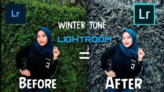 Cara Edit Foto Ala Selebgram | Winter Tone | Lightroom Mobile Tutorial