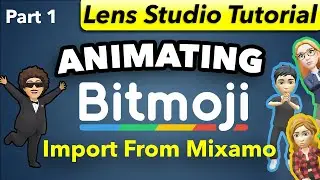 Animating Bitmoji: Importing from Mixamo - Part 1