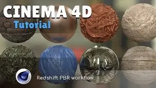 Redshift: Cinema 4d PBR workflow tutorial
