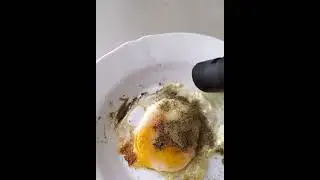 Яйцо засосало в пылесос
