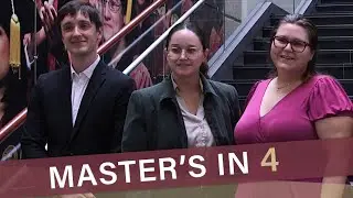 Master's in Four Competition Helps Students Learn to Share Research