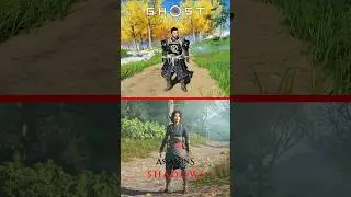 Assassin's Creed Shadow vs Ghost of Tsushima Parkour Comparison 