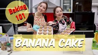 Baking 101: Easy Chocolate Chip Banana Cake Recipe (Steph doesn’t know how to bake!)