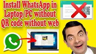 Install WhatsApp in Laptop or in Computer without emulator without QR code Scan | Phoenix OS Android
