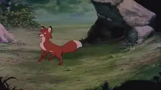 Tod and Vixey Morning Scene - The Fox And The Hound 1981