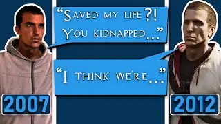 Desmond's first words in every Assassin's Creed game (2007-2012)