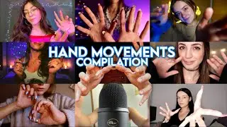ASMR Best Hand Movements With Mouth Sounds (Compilation)