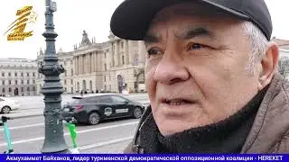@turkmenhereket8833 Берлин - Туркмен - "Херекет ", демонстрация