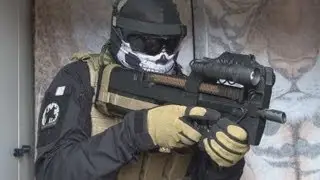 (Airsoft) P90 Marui Custom / P90 load out / P90 tactical reload