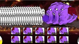 the battle cats spam Zombie Face
