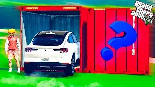 ВЫБИЛ МУСТАНГ ИЗ 2021 ГОДА ! МАШИНА ИЗ БУДУЩЕГО ГТА 5 ! - БИТВА КОНТЕЙНЕРОВ ГТА 5 ОНЛАЙН