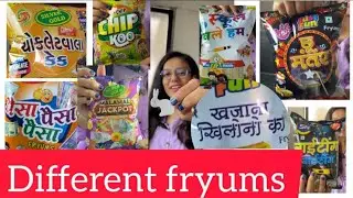 Trying different fryums 😍Got free gift🎁 inside | Snacks unboxing | Part 2 |