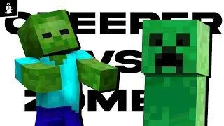 Creeper VS Zombie FNF Mix [OST & GAMEPLAY]