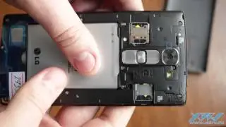 Как вставить SIM-карту в LG Magna (XDRV.RU)