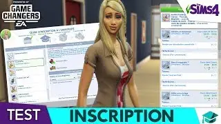 A LA FAC 🎓 INSCRIPTION : BOURSES, DIPLÔMES || LES SIMS 4
