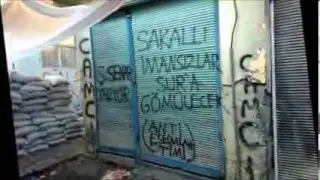 YDG H PKK AMED SUR MAHALLESİ İÇİNDE SİLAHLI DENETİM VE TC`NİN YIKTIĞI CAMİ 2015