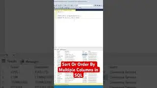 Order By Multiple Columns in 
