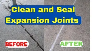 Filling Expansion Joints Using Self Levelling Sealant