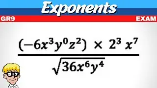 Exam Question Exponents Grade 9