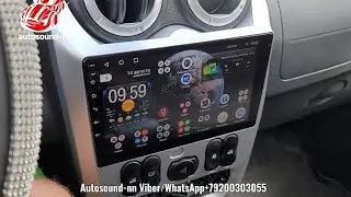 Магнитола Zhihang Qled/DSP/Carplay/4G Renault Logan 9
