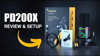🎙️ Maono PD200X USB/XLR Dynamic Microphone: In-Depth Review and Setup Guide