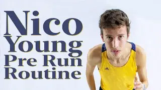 How NICO YOUNG STRETCHES and Prepares for a run