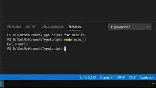 How to Write a 'Hello World' Program Using TypeScript