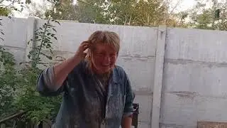 готовим шашлык и картошку на мангале