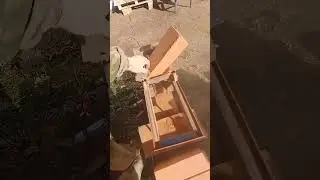 процесс снятия фаски кирпича 