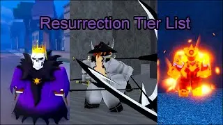Resurrection tier list (Updated) Reaper 2