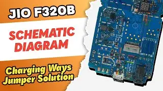 Jio f320b Charging Ways | Jio f320b schematic diagram | Jio f320b charging Jumper | Ajay Telecom