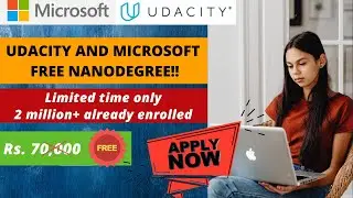 Udacity and Microsoft FREE Nano Degree Course | Microsoft Certification Free Exam Voucher